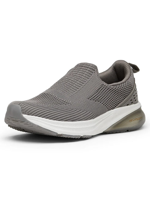 PORIUM Grey Men's Walking Shoes